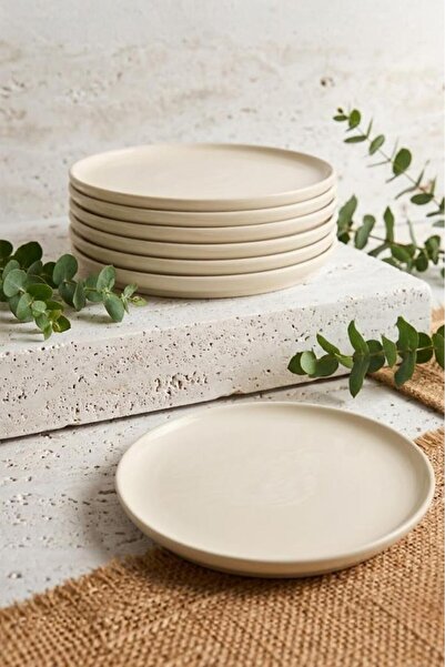 Lumevia Alpin Sunum Tabağı 6'lı Set - Estetik Pasta Tabağı ve Yemek Servis Al...