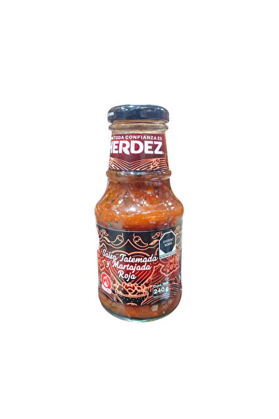 Herdez Sos Salsa Roja Roasted picant 240g –