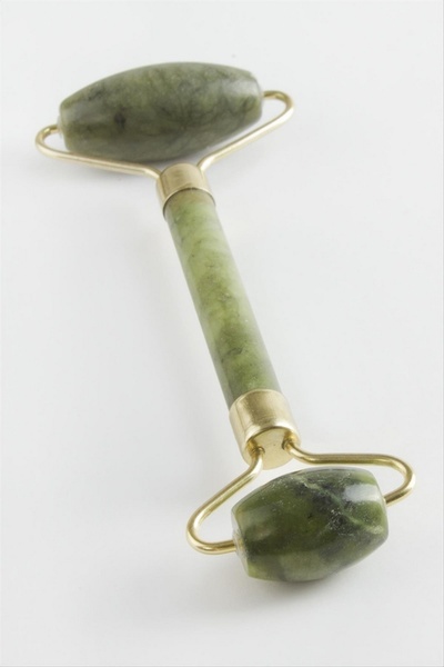 Generic Brand Gelalsat Jade Natural Stone Facial (173448) Massage Tool-Green