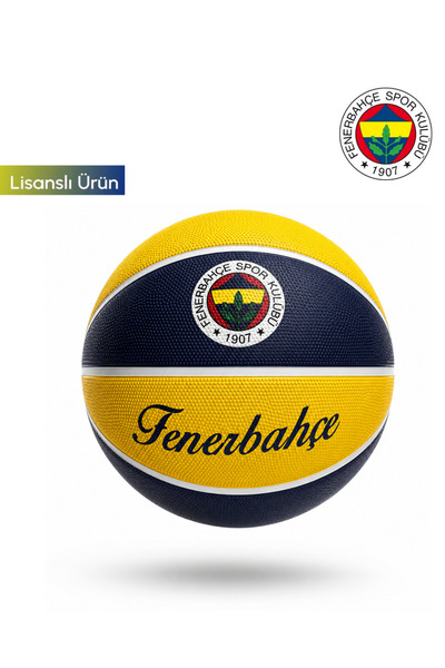 Fenerbahçe 2026 NOVA SEZONA LOGO UZORAK KOŠARKAŠKE LOPETE ŽUTE BR:7