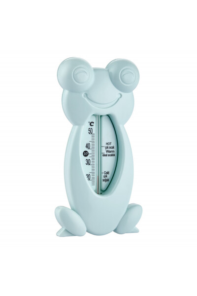 Babyjem Termometru de baie si camera Broscuta (Culoare: Bleu)