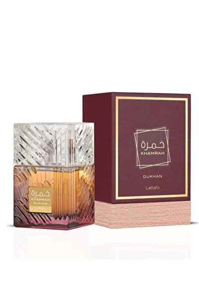 lattafa khamrah Khamrah Dukhan EDP 100ml - Unisex Luxury Oriental Spicy Perfu...