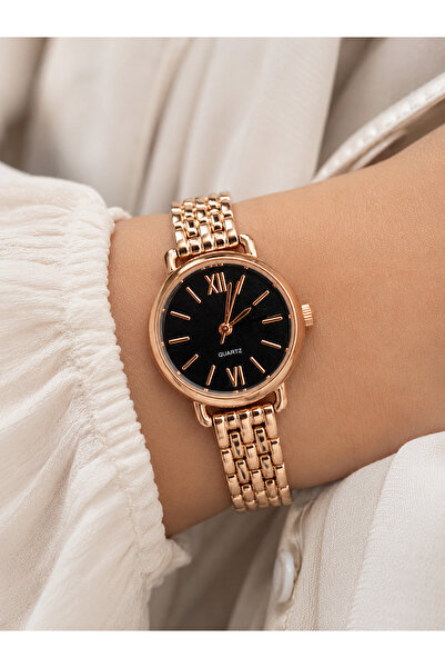 Weluxa Women's Wristwatch Rose Gold Color Casual and Stylish Combination Gift...