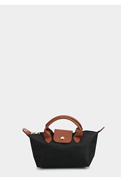 Provoq Black-Tan Women's Crossbody Bag