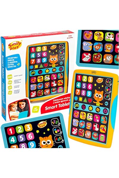Smily Play Tabletă educațională interactivă Smily Play, 100 de întrebări, 12 ...