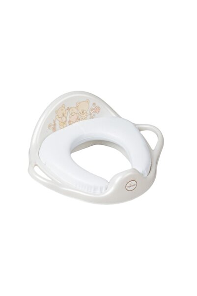 Tega Baby Reductor de toaletă cu pernă Bear 020-118, Alb