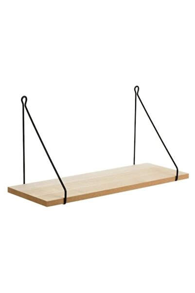 ELITECOMMERCEMARKET Etajeră decorativă de perete din MDF cu suport metalic 40...