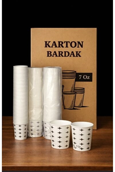 01 paper cup 7 oz Karton bardak 3000 Adet tahta karıştırıcı hediye