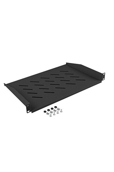 Lanberg Raft fix pentru rack 19 " 1U, 483x315 mm, sarcină 25 kg, negru
