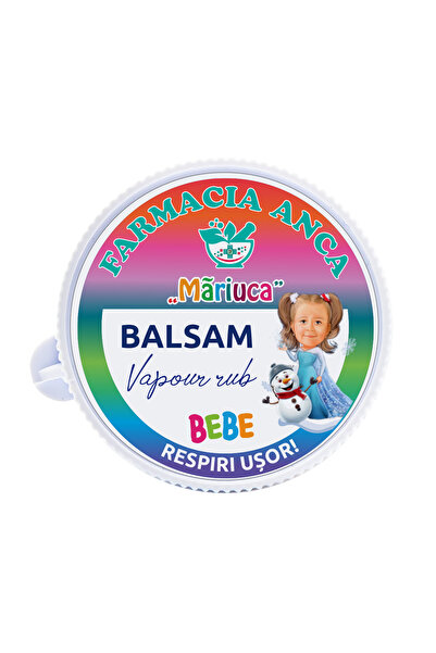 Farmacia Anca L-MARIUCA BALSAM BEBE VAPOUR RUB RESPIRI USOR*25G