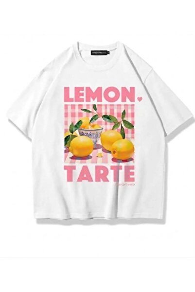 Marco Fresco Tricou supradimensionat cu imprimeu Lemon pentru femei