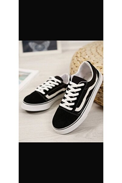 BY İMİS SHOES VNS Siyah-Beyaz Spor Ayakkabı