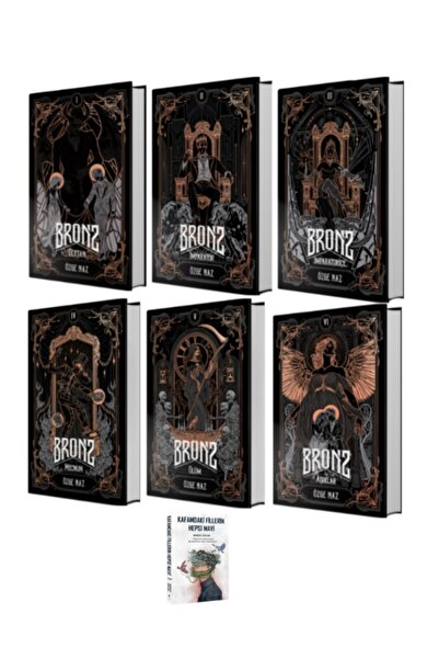 Guardian Kitap Bronz 1, 2, 3, 4, 5, 6 Özge Naz 6 Kitap Ciltli Set Bronz Serisi