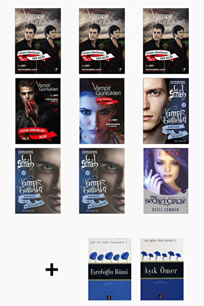 Artemis Yayınları L. J. Smith 9 Kitap Seti + 2 Kitap Hediye