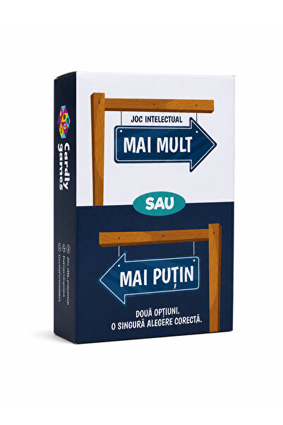 CARDLY Joc de societate intelectual pentru prieteni si familie - Mai Mult sau...