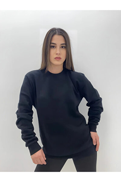 diğer1234 Unisex Φούτερ Μαύρο — l