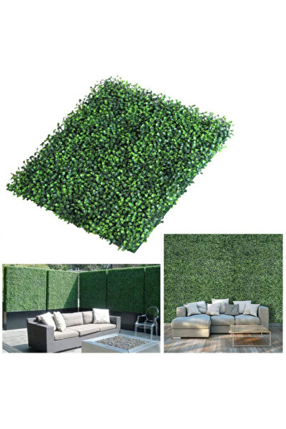 PLANT MASTER Gard viu - paravan cu frunze artificiale, verde inchis, decor sa...