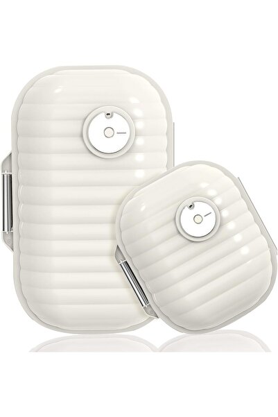 Arabest 2 Pack Travel Pill Organizer, Portable Pill Box, 7 Compartments Large...