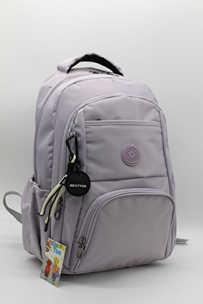 Tiny Kulomi School Backpack Satin Fabric New Season Quality Backpack School B...