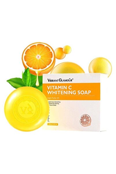 Vibrant Glamour Vitamin C Whitening Soap High - Purity VC 100g