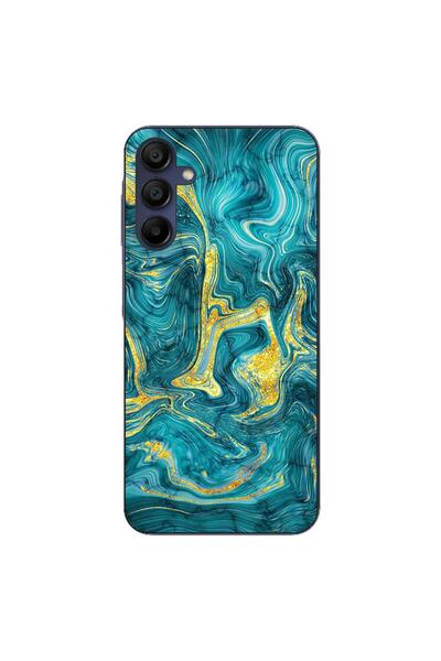 OEM Husa compatibila cu Samsung Galaxy A15 4G 5G Silicon Gel Tpu Model Abstra...