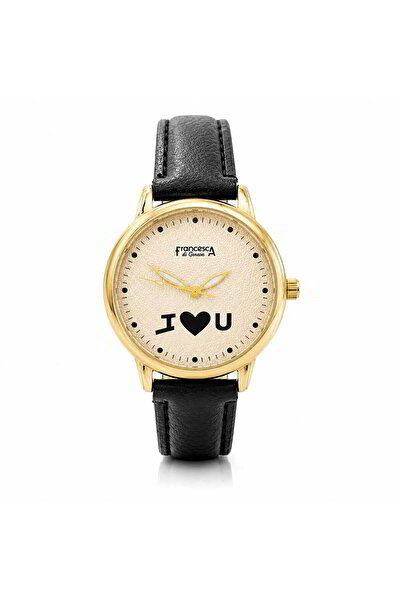 Watch Ceas pentru femei, Casual Francesca di Geneva, Negru, FF348
