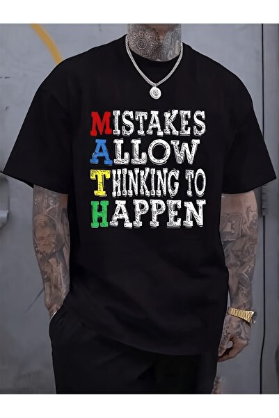 Generic Teacher Math Lovers Mistakes Allow Thinking to Happen Women'S Men'S B...