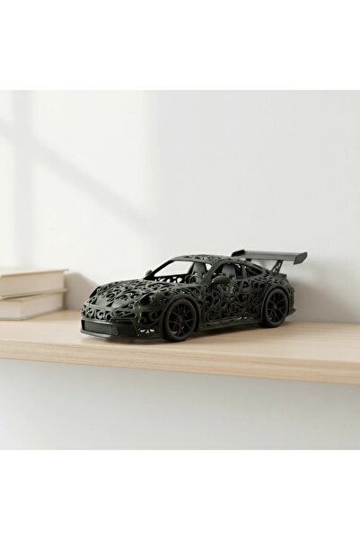 OEM Figurină auto sportivă decorativă, design Voronoi, sculptură imprimată 3D...