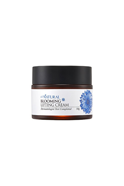 All Natural Crema hidratanta de fata cu apa florala de albastrele, Blooming L...