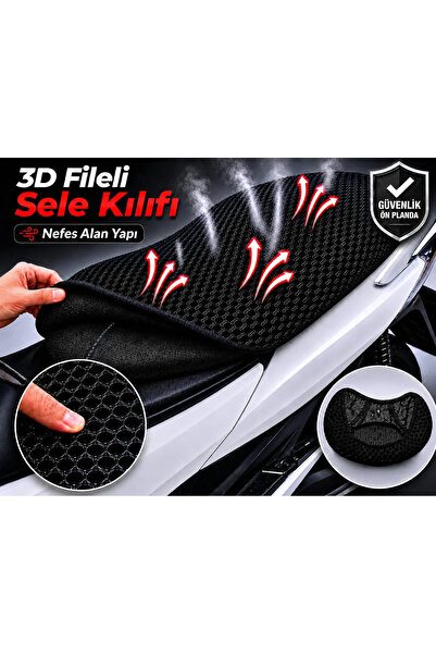 Honda DİO 110 SELE KILIFI FİLELİ İTHAL MONERO