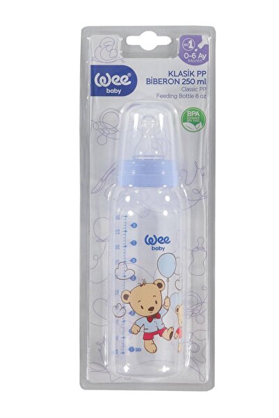 Wee Baby Classic Pp Baby Bottle 250 ml - Blue
