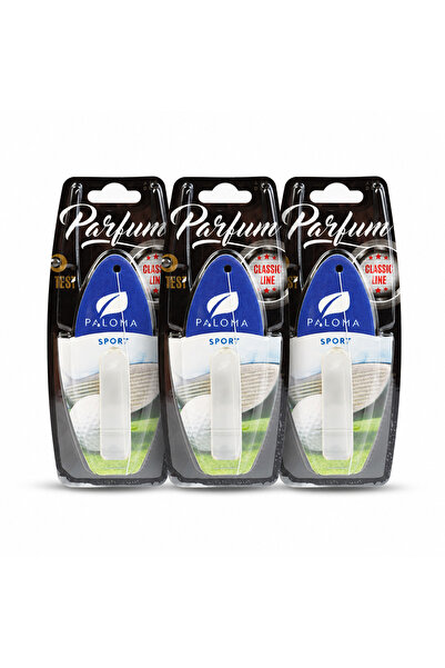 PALOMA Set 3 odorizante auto Parfum Sport, 5 ml.