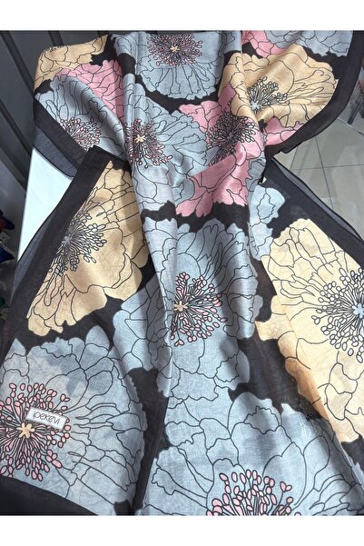 ipekevi New Season Tensoft Shawl Ortanca Basket
