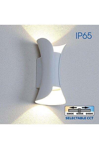 Vivalux Aplică LED de perete BOSTON 10W 690 lm CCT Selectabilă IP65 Albă