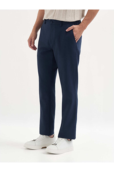Karaca Lacivert Pamuklu Modern Fit Casual Pantolon