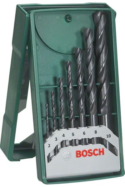 Bosch X-Line Mini 7 Parça Metal Matkap Ucu Seti 2607019673