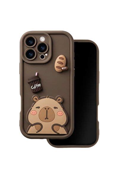 Bibilel Husa pentru Samsung Galaxy S25 Ultra S938, , Ultra Trendy 3D Capybara...