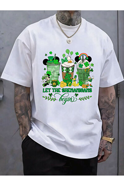 SAUDI DISNEYLAND disneyland Men and Women's 100% Cotton T-Shirt - Oversized C...