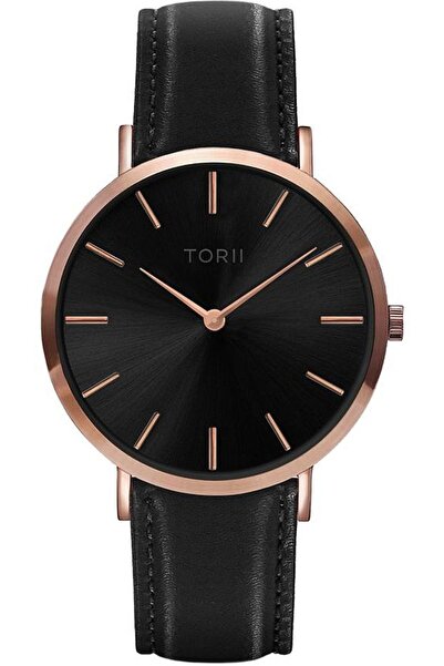 Torii Ceas unisex negru R38BL.BR, stil clasic