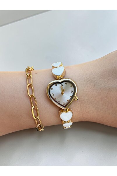 CLUPPOLOON Hearted Simple Minimal Women's Wristwatch Yuping