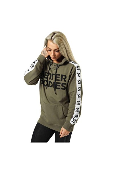 BETTER BODIES Trinity Hood - Wash Green