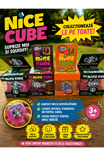 Needoh Cub Senzorial Editia Sticle – Sprite Pepsi Fanta Dr Pepper, Model Alea...