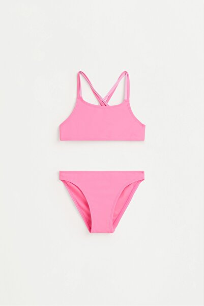 LEFTIES Çift çapraz askılı bikini