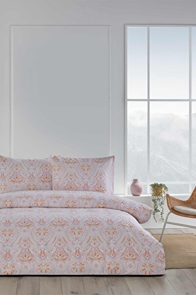 FLORETTA طقم غطاء لحاف فيفيتا مزدوج 100% قطن 200x220 سم
