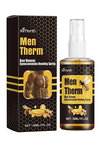 Ximonth Men Therm Bee Venom Gynecomastia Heating Oil