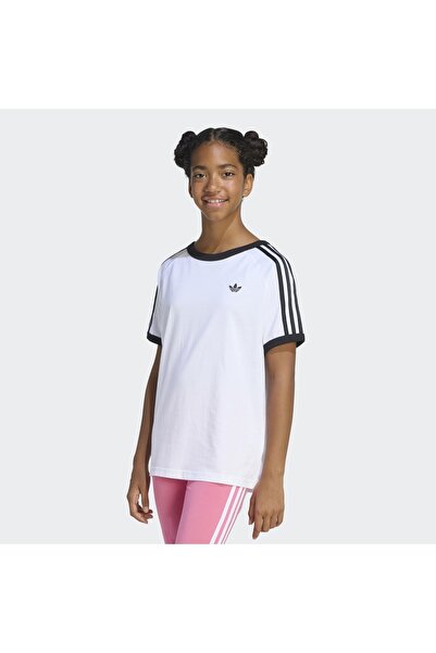 adidas 3 Stripe Tee Youth Sports T-Shirt Ke0920