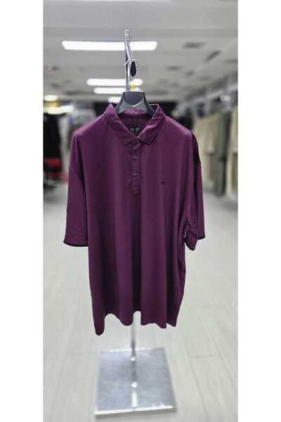 Tony Montana 6321 Büyük Beden Polo Yaka T-Shirt