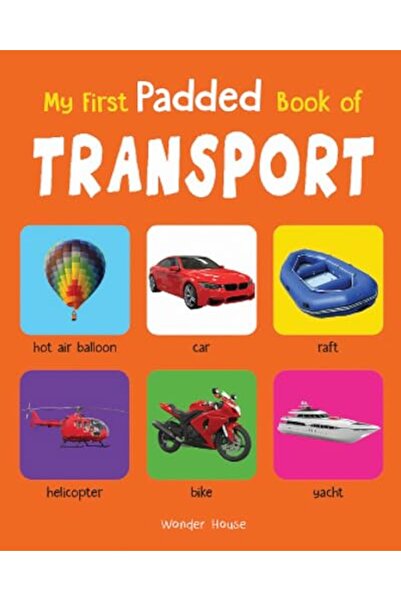 Prakash Books My First Padded Book of Transport: Early Learning Padded Board ...