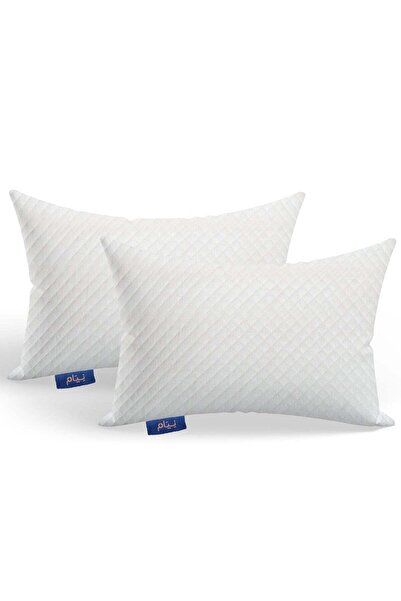 Neyam 2- Piece Pillow Set with Extra Filling Foam and Washable Pillowcase , 4...