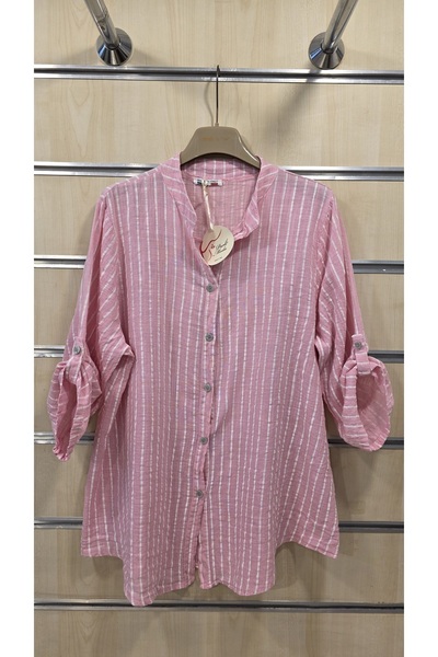 Park Moda Italian Striped Shirt 100% Cotton